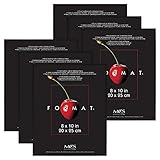 High Qualitynch, Black, 6-Pack