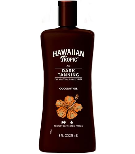 Amazon | Hawaiian Tropic Dark Tanning Oil 236 ml (3-Pack) (並行