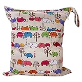 Seliyi おむつポーチ おむつバッグ 防水ポーチ 抗菌 消臭