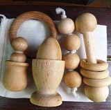 Wood Baby Toy Gift Set - Montessori Inspired by UrbanHomesteaders