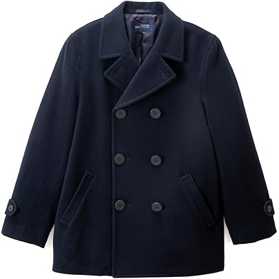 Amazon | [トンボ学生服] レーヨン混ダッフルコート 男女兼用 | コート