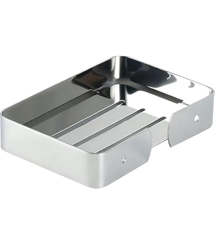 Amazon｜アスベル ステンレス 石けん皿 「ラックス」 シルバー 7067