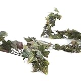 工場直接クラフト® 6フィートの人工アイビーガーランドイベントの装飾、フローラルArranging Crafting ピンク