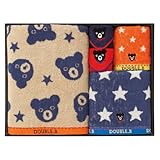 ミキハウス ダブルビー バス＆フェイス＆ハンド＆ミニタオル2Ｐ セット （60-8917-953）
