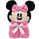 Disney Deluxe Minnie Mouse Hooded Towel for Baby Toddlers Boys Clubhouse by Disney Store [並行輸入品]