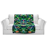 ブランケットウルトラソフトFuzzy 4サイズ！DIANOCHEデザインからby Julia Di Sano Enchanted Forest LVホームDecor Unique Designer芸術