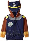 Paw Patrol Little Boys' Toddler Chase Hoodie Navy 4T [並行輸入品]