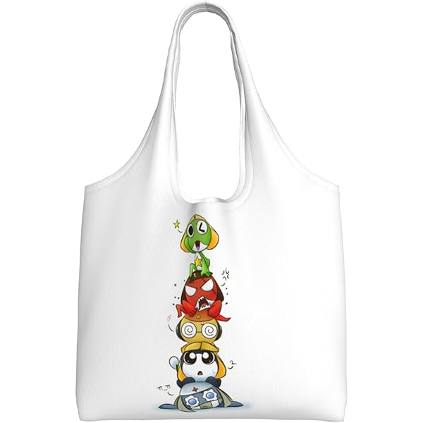 ケロロ　エコバッグ Amazon | [ZOOKISS] ケロロ軍曹 エコバッグ ショッピングバッグ