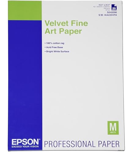 Amazon.co.jp: エプソン 写真用紙 UltraSmooth Fine Art Paper A3ノビ