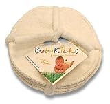BabyKicks Set of 3 Nursing Pads, Fleece by BabyKicks [並行輸入品]
