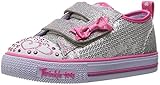 SkechersキッズKids ' shuffles-itsy Bitsyスニーカー カラー: シルバー