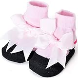 春夏秋 可愛い 柔らかい 快適 ベビーソックス 立体靴下 新生児 赤ちゃん お姫様 靴下 ソックス 滑り止め靴下 出産祝い 人気 贈り物 ギフト 蝶結び