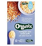 Organix Multigrain Mini Puffs 90g (Pack of 2) - Organixマルチグレインミニパフの90グラム (Organix) (x2) [並行輸入品]