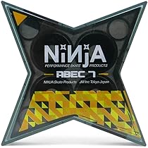 【お買い得】NINJA ニンジャ　ベアリング　ABEC7 ワックス　スケボー 楽天市場】NINJA ベアリング BEARING ABEC7 ニンジャ スケート