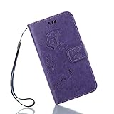 Zeebox Galaxy S5 Mini 手帳型 ケース カバー 高品質 落下防止 保護カバー 財布型ケース カード収納ホルダー＆ストラップ付き マグネット式 Samsung Galaxy S5 M