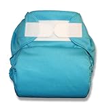 TushMate One-Fits-All Cloth Diaper, Hook & Loop, One-Size (Blue) by TushMate