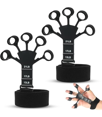 Amazon | DFsucces フィンガーパワー 2個セット 握力強化訓練 グリップ