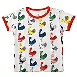 Mademoiselle papillon Colorful Swan Tee 【ホワイトsize:80】