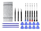 22 Pcs Repair Tool Set Kit for Apple MacBook and iPhone Repair Screwdrivers Tweezers Opening Tools a