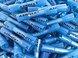 AIRNIX Insulated Heat Shrink Butt Connectors (150 Piece Blue) 16-14 AWG [並行輸入品]