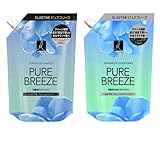 エラスティン ピュアブリーズ シャンプー コンディショナー 2種類 (ピュアブリーズ シャンプー コンデショナー 詰め替え350ml 韓国コスメ 香水シャンプー ホワイトローズの香り ダメージケア 4985275798912 4985275798929