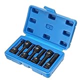 7pcs 3\/8 inch metric hex driver impact socket bit set