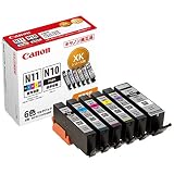 キヤノン Canon 純正 インクカートリッジ XKI-N11(BK/C/M/Y/PB)+N10 6色マルチパック XKI-N11+N10/6MP