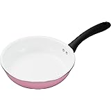 京セラ(Kyocera) フッ素 不使用 フライパン 21cm ガス火 専用 セラミック 加工 焦げ付きにくい 油使用 中火以下 セラブリッド ピンク CF-G21B-WPK