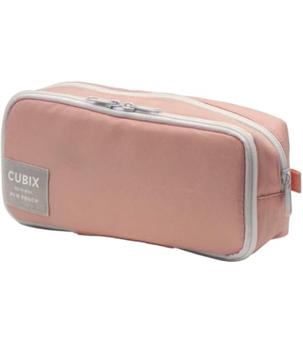 Amazon | エムプラン キュービックス ペンケース ラウンドジップ