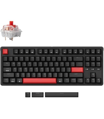 Amazon | V87 ゲーミングキーボード メカニカルキーボード 87