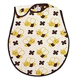 hiorie(ヒオリエ) 日本製 5重ガーゼ ベビースリーパー ミツバチ 赤ちゃん スリーパー 出産祝い 新生児～2歳