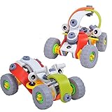 KAWO Children's Toys Fiber Assembled Screws Nuts Combination Blocks, Creative Disassembly Trolley Ch