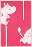 Ekelund エーケルンド オーガニックコットン100％ ムーミン・ベビーブランケット 【Goes】03 （72×105cm) (レッド)