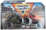 モンスタージャム エイリアンインベイジョン 対 ドラゴノイド シリーズ22 1:64スケール ダイキャスト製