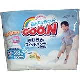 グーンやわらかフィットパンツ　ＢＩＧより大きいサイズ　２８枚　男の子用