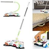 automatic hand push sweeper spin broom household floor clean