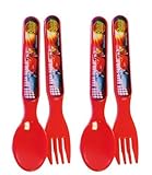 DISNEY CARS FLATWARE RUSTEZE RACING by Zak Designs [並行輸入品]