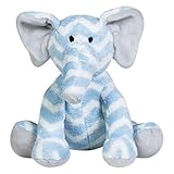 Trend Lab Elephant Plush Toy Blue/White/Gray [並行輸入品]