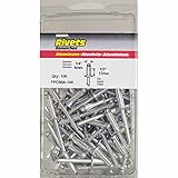 Surebonder FPC88A-100 1/4-inch Aluminum Long Rivets (100 per box) by Surebonder