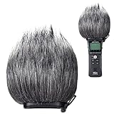 YOUSHARES Zoom H1n レコーダー Furry Outdoor ウィンドスクリーン マフ ポップフィルター/ウィンドカバーシールド Zoom H1n & H1 ハンディポータブルレコーダーに適合