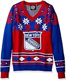 NHL Womens BigロゴVネックセーター M ブルー