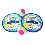 ポンポンポロロ玩具キャッチボールゲームセット、Toss and Catchスポーツゲーム