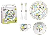 Owl Melamine 5pc Dinner Set by Ganz by Ganz [並行輸入品]