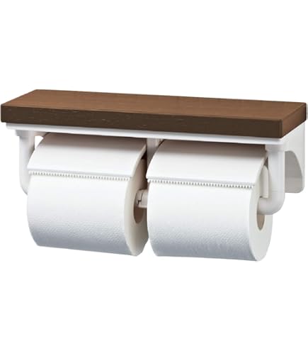 Amazon | LIXIL(リクシル) INAX 棚付ワンタッチ式 2連紙巻器 