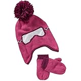 (オールドネイビー)OLD NAVY フリース裏地 ニット帽&手袋 75-85cm 【並行輸入品】