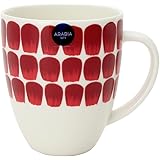 アラビア(ARABIA) 24h Tuokio(トゥオキオ) マグカップ 340ml レッド TUOKIO 100763 [並行輸入品]