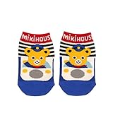 [ミキハウス] MIKIHOUSE 新幹線プッチー ショートクルーソックス （11cm-17cm） 13-9602-953 白 11-13cm