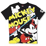 ベビードール ディズニー 切替プリントTシャツ 男女兼用 DISNEY Collection M ミッキー