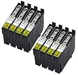 ICBK46 IC46 IC4CL46 8本セット EPSON エプソン 互換 インク カートリッジ EPSON PX-101 PX-201 PX-401A PX-402A PX-501A PX-502A PX-610F PX-A620