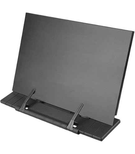 NAMON 2-in-1 Music Stand & Book Stand - Solid Wood, Adjustable Height (16.5" To 51"), Large 16.5x11.8" Panel - View #7